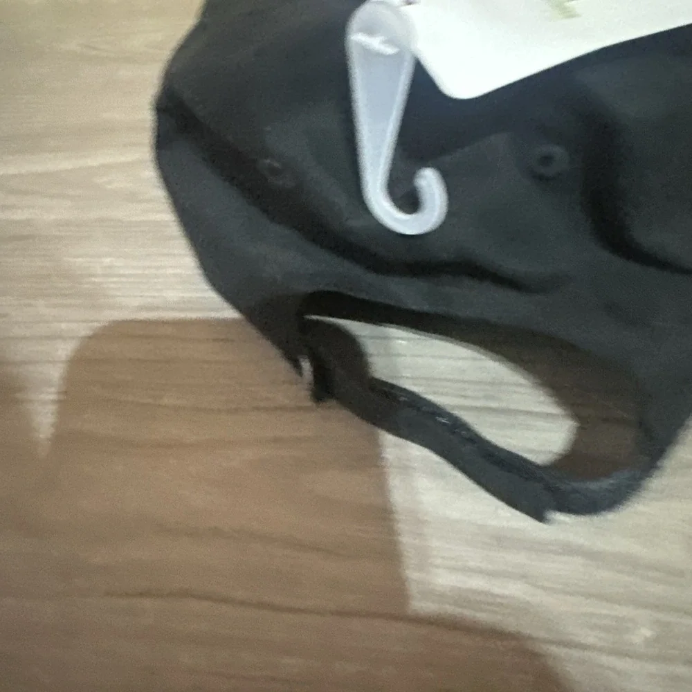 Nike Swoosh Black White Logo 8A2902-023 Child Youth Adjustable Baseball Cap Hat